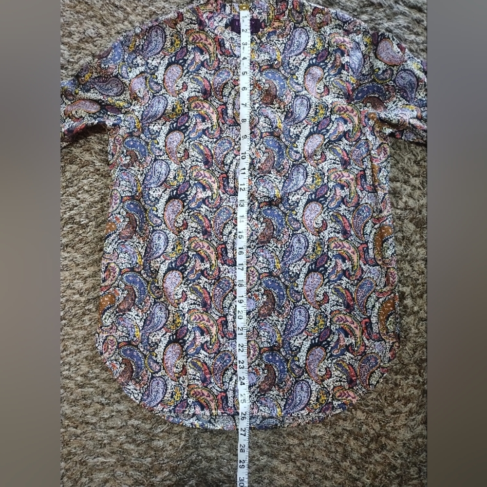 J Crew Liberty Art Fabrics Top Pop Over - Picture 16 of 16